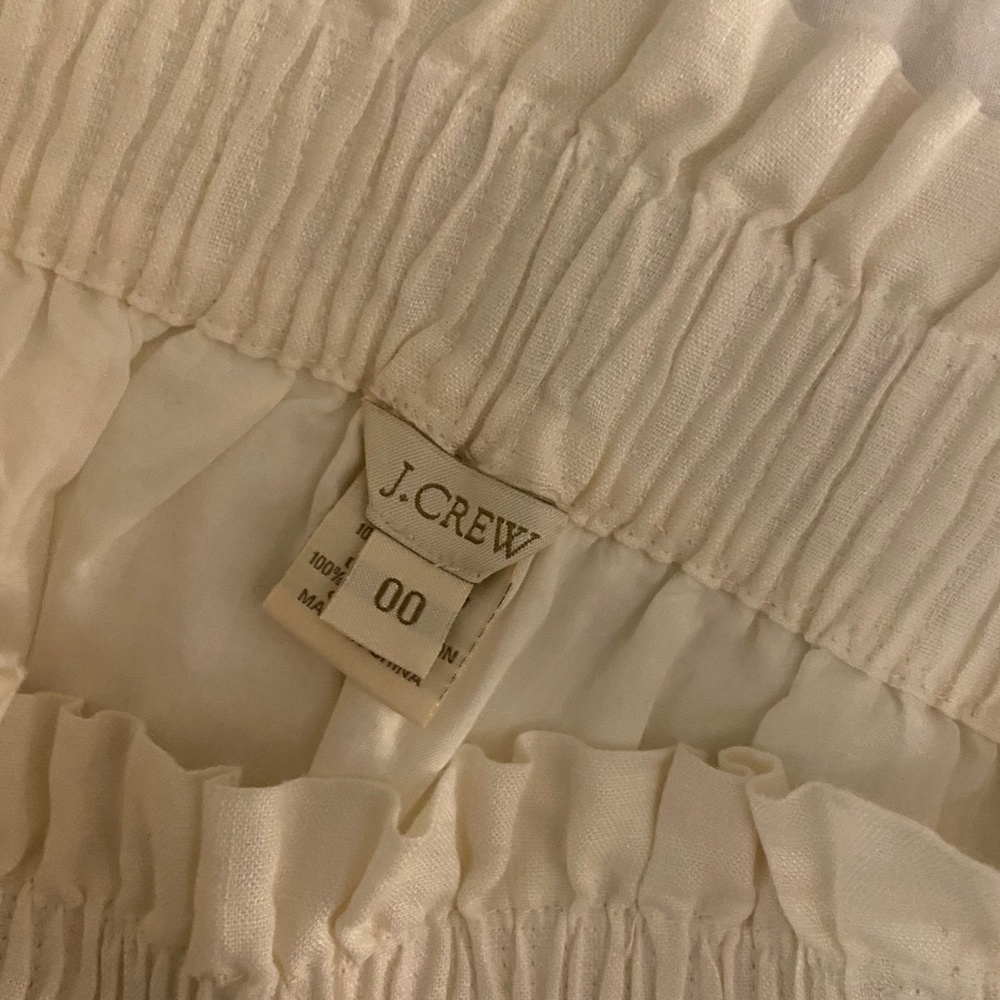 White skirt